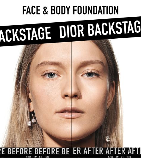 dior face and body sample|dior backstage outline.